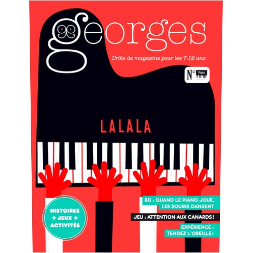 Takashi Kuno,Anne-Sophie Constancien,simon bailly Magazine Georges n°45 - Piano