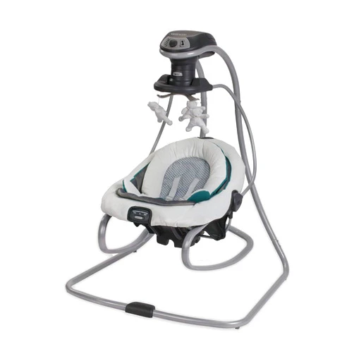 Graco DuetSoothe Swing and Rocker with Removable Swing Seat and 6 Swinging Speeds for Toddler Swing Seat and Swing Chair