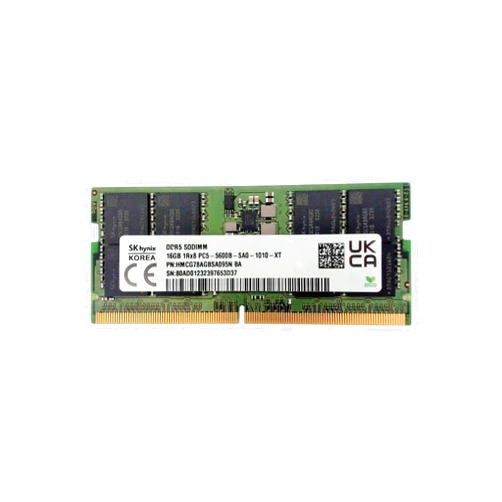 ZECHNOLOGY SK-Hynix 16GB 5600MHz DDR5 PC5-44800 Non-ECC CL46 262-Pin SoDimm 1.1V Single Rank x8 Memory Module OEM - HMCG78AGBSA095N