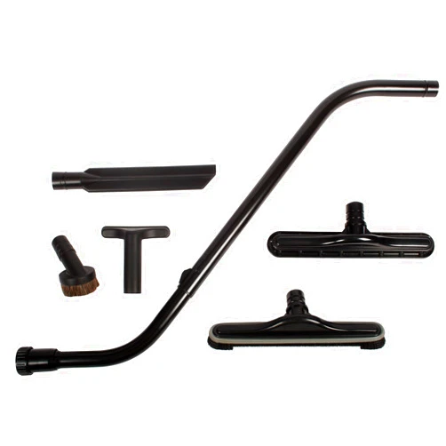 Cen-Tec Systems 98801-AZ Complete Commercial Attachment Kit with Telescopic S-Wand for Backpack Vacuums, Black