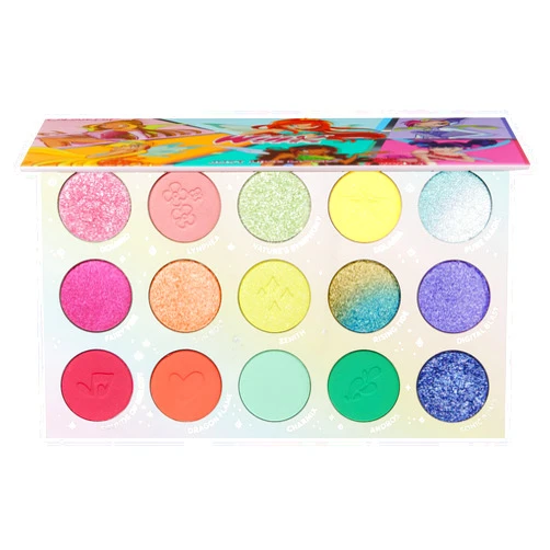 ColourPop Winx Club Shadow Palette - Pastelle Palette with Metallic and Matte Finishes - High-Pigment Makeup with a Long-Wearing Formula - Just Like Magix (0.58 oz)
