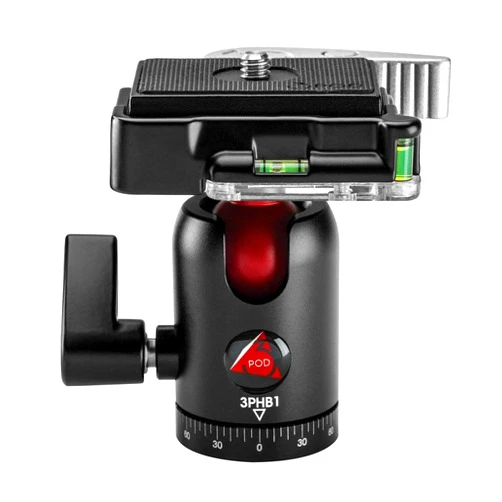 3Pod B1 B Series Single Lever Travel Ball Head (8.8lb Load Capacity)