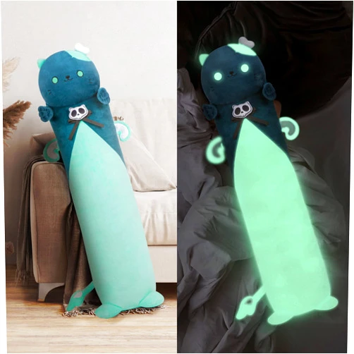 Mewaii Long Cat Plush Body Pillow, 28