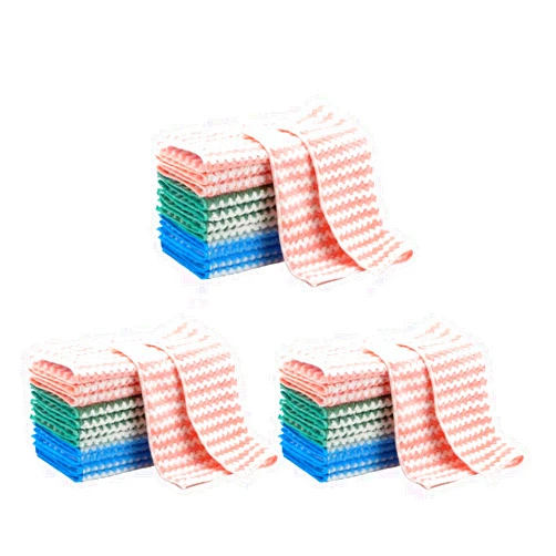 YOHOTA 36 Pack Microfiber Cleaning Cloths-Kitchen Towels,Size:10