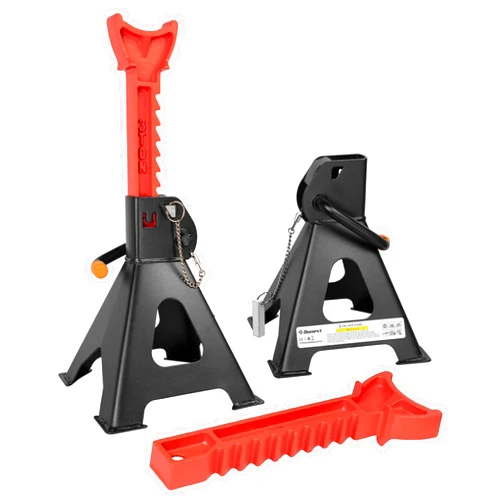 Donext Jack Stands 3 Ton (6,500 lb) Capacity Steel Double Locking, 1 Pair Black Lifting Stand Adjustable Jack Stands