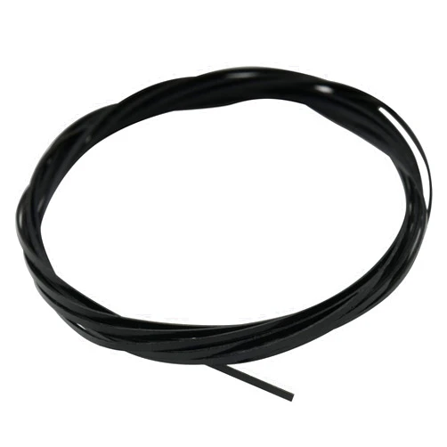 Musiclily 1650x1x0.5mm Plastic Binding Purfling Strip for Acoustic Classical Guitar, Black