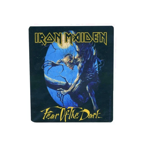 RAZAMATAZ Sticker Iron Maiden Fear of The Dark Album Cover Art English Metal Music Decal
