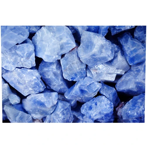 Fantasia Materials: 3 lbs AAA Grade Blue Calcite Rough Stones from Mexico