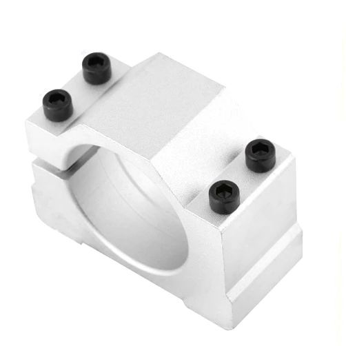 ZJchao Aluminum 52 / 65mm Shaft Motor Mount Bracket clamp for CNC Engraving Machine(52mm)