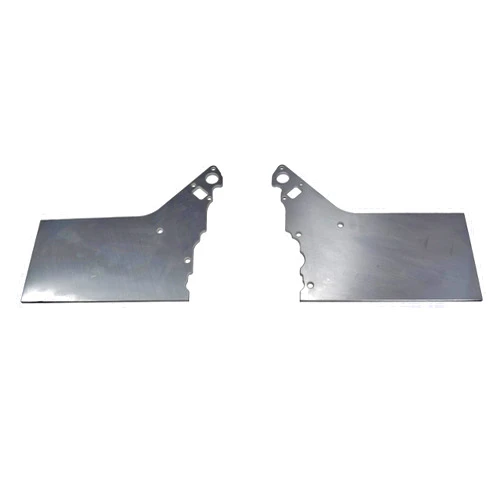 ICT Billet LSX Front Engine Plate 2 piece Aluminum Chevy Solid Motor Mount Block LS LS1 551803