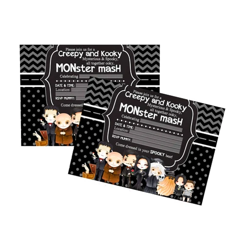 Silly Goose Gifts Monster Mash Party Supply and Wall Art Decor (Party Invite)