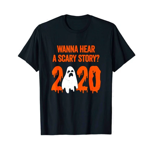 Funny Halloween Pumpkin Tee Gifts Funny Scary 2020 Halloween Costume T-Shirt