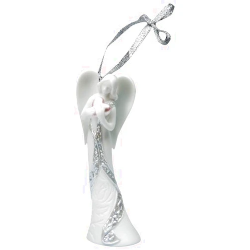 ATD Appletree Design Angel of Love Ornament, 4-Inch Tall, Includes Ribbon for Hanging