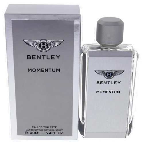 Bentley Momentum Eau De Toilette Spray for Men, 3.4 Fl Oz