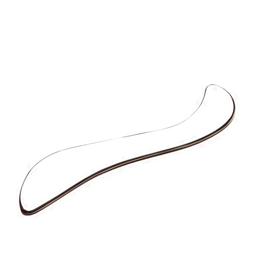 FeelFree Sport FSA/HSA Stainless Steel Guasha Scraping Massage Tool-Muscle Scraper Tool for Soft Tissue, Physical Therapy for Back, Legs, Arms, Neck, Shoulder (A)