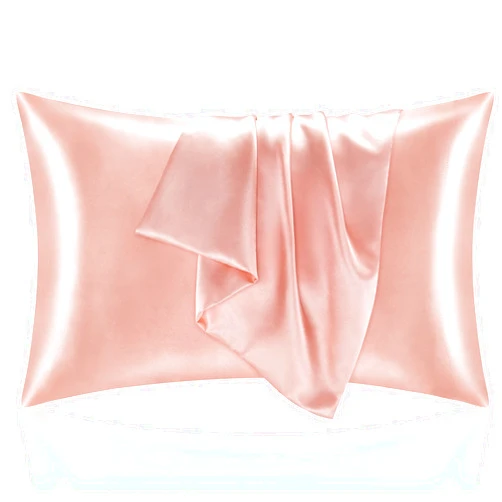 BEDELITE Satin Pillowcase for Hair and Skin, Super Soft and Cooling Similar to Silk Pillow Cases 2 Pack with Envelope Closure, Gift for Women Men(20