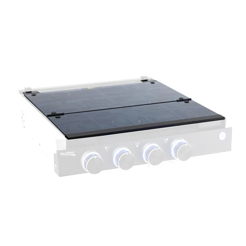 RecPro RV Glass Top for Three Burner Cooktop | Replacement and Greystone | Scratch and Heat-Resistant Cover