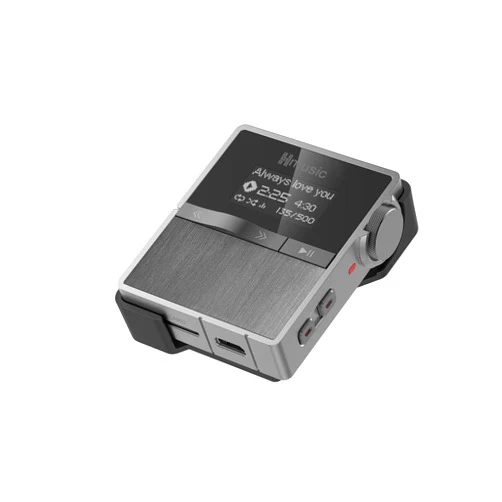 Hmusic P68 HiFi MP3 Player with Clip, Lossless DSD High Resolution Music Player Bluetooth, Portable Hi-Res Audio Player with 16GB Memory Card, Support up to 128GB HiFi Music Player for Sport, Running