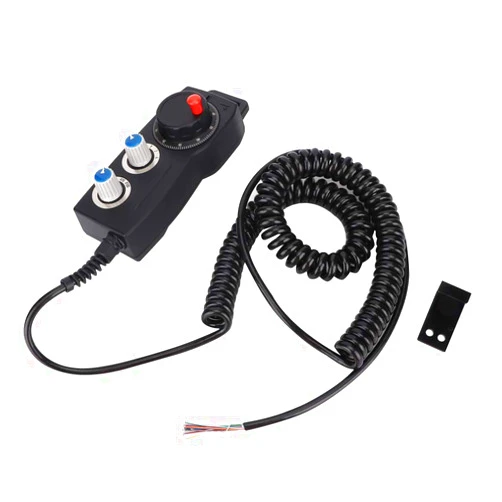Jectse 4-axis Electronic Handwheel, Handheld Controller 100PPR Pulse Encoder, CNC Router Pendant Pulse Encoder Generator, CNC Lathe, CNC Cutting Machine, etc.