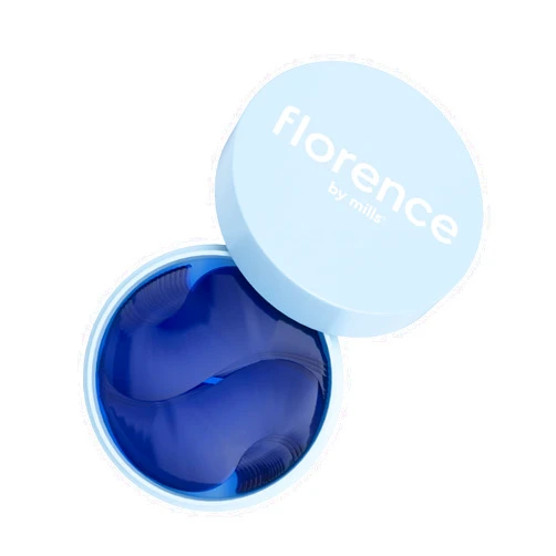 florence by mills Surfing Under the Eyes Hydrating Under Eye Treatment Gel Pads, 30 Count/ 15 Pairs, 15 Pairs
