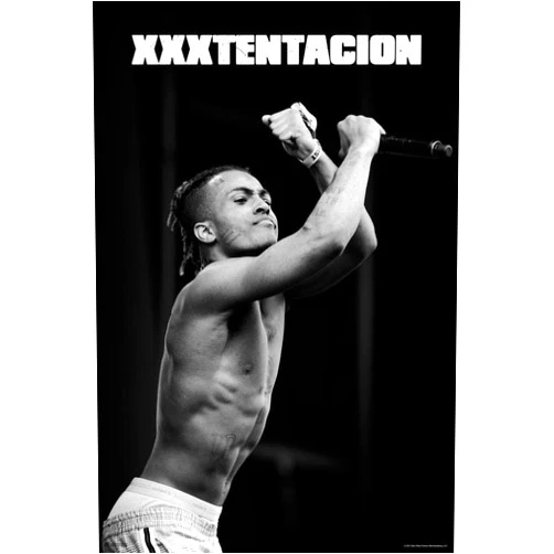 Poster Foundry Laminated XXXtentacion Poster Crossed Arms XXXtentacion Merch Bad Vibes Forever XXX 17 Album Art Skins Trap Music XXXtenations Merch XXtentacion Tapestry Rapper Poster Dry Erase Wall Art 16x24