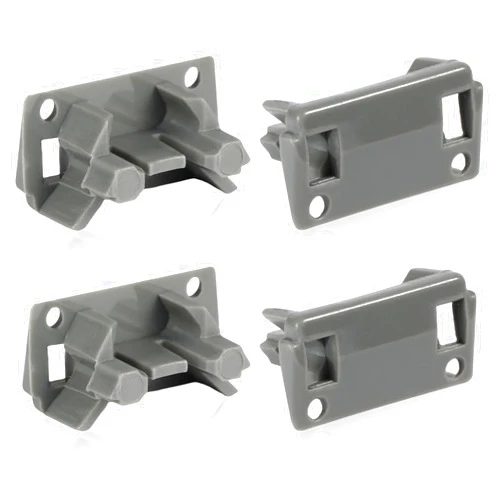 KOZHOM [Upgraded] W10195622 Dishwasher Rack Stop Clip, Upper Dishrack Slide Rail Rear Stop fit for Whirlpool, Kenmore Dishwasher, Replaces AP4566222, PS11750071, 1872168 (4 Pack)