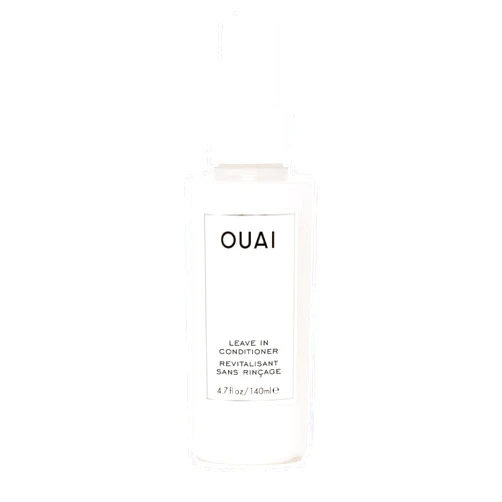 OUAI Leave In Conditioner & Heat Protectant Spray - Prime Hair for Style, Smooth Flyaways, Add Shine and Use as Detangling Spray - No Parabens, Sulfates or Phthalates (4.7 oz)