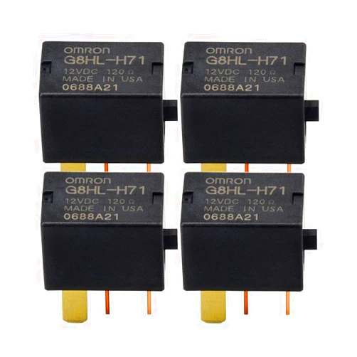 Aeola 4 Pack G8HL-H71 AC and Starter Relay 39794-SDA-A03 39794-SDA-A05 Compatible for Crosstour CR-V CR-Z Element Insight Odyssey Pilot Acura TL TSX MDX
