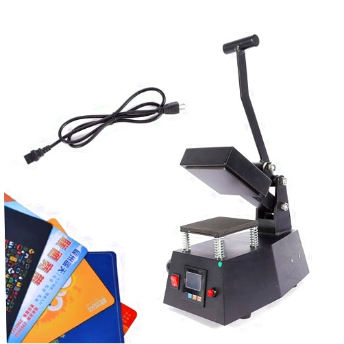 DNYSYSJ Heat Press Machine, 4.7''x4.7'' Digital Transfer Printing Press Heat Transfer Machine Digital Sublimation Heat Machine for DIY Logo,Label,Sticker, 0s-999s, 0-250℃
