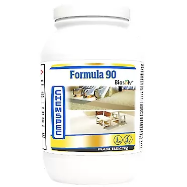 Chemspec Formula 90 BioSolv, Professional Carpet Cleaning Detergent, Quick Dissolving Powder, Fresh Citrus Scent, 6 lb jar, 4 Pk (C-PF9024) 4 pk, 6 lb jars