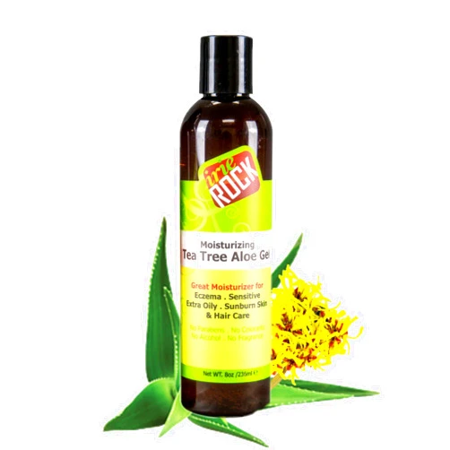 Irie Rock Moisturizing Tea Tree Aloe Gel 8oz