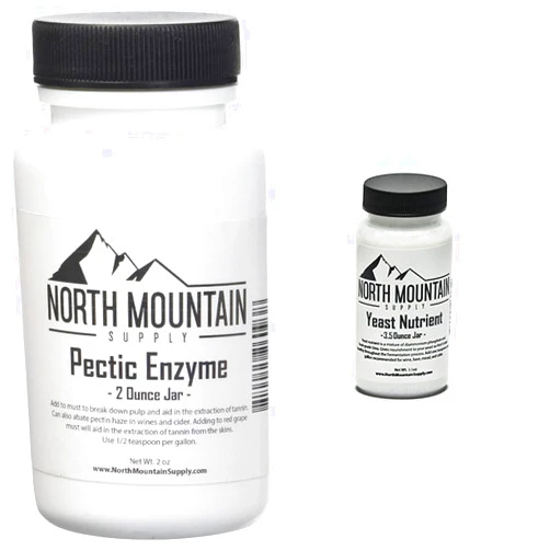 North Mountain Supply Pectic Enzyme and Yeast Nutrient Bundle