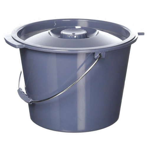 Medline Commode Bucket with Lid and Handle Case
