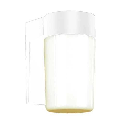 Trans Globe Imports 4810 WH Transitional One Light Wall Lantern from Pershing Collection in White Finish,