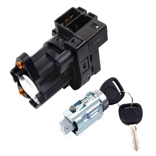 cciyu Ignition Lock Cylinder and Starter Switch Replacement Fits for 1997-2005 for Chevrolet for Oldsmobile for Pontiac