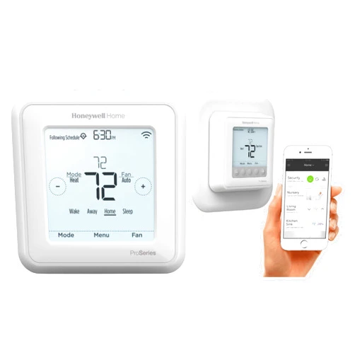 Playhardest Honeywell TH6220WF2006/U Lyric T6 Pro Wi-Fi Programmable Thermostat with Stages Up to 2 Heat/1 Cool Heat Pump or 2 Heat/2 Cool Conventional with Extended 5-Year Warranty