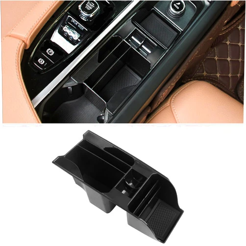 Sucxyor Compatible with Volvo XC60 XC90 S60 S90 Center Console Organizer Tray,Center Console Cup Holder Organizer Tray for Volvo XC60 XC90 S60 S90 Accessories