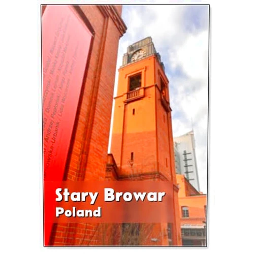 Photomagnet Stary Browar Poznan, Fridge Magnet