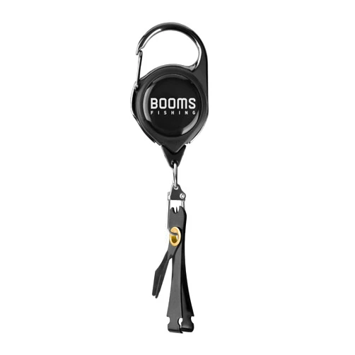 Booms Fishing FC2 Fishing Knot Tying Tool, Fly Fshing Line Cutter, Fishing Clippers with Retractor