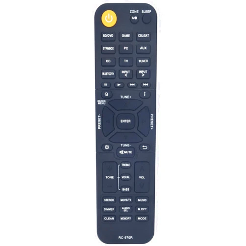 AIDITIYMI RC-970R Replacement Remote Fit for Onkyo A/V Receiver TX-SR494 TX-SR393 HT-S3910 HT-R398(Main Unit)