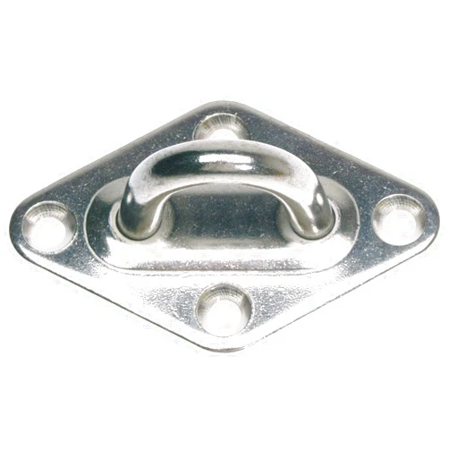 EDUPLAY 160014 Wall Eyelet, Stainless Steel'', Multi Colour
