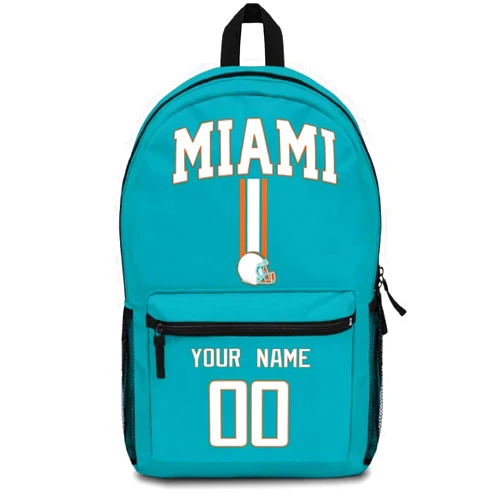 ANTKING Miami Backpacks Travel Bags Custom Any Name Number for Men Women Gifts