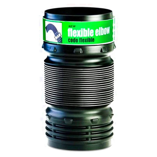 Flex-Drain 57010 Elbow Landscaping Drain Pipe Adapter