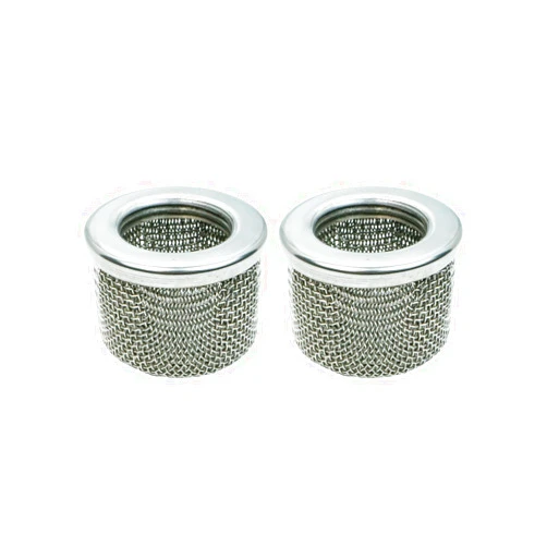 LUCKXUANYUAN (2-Pack) 181072 1” NPT Thread Double-Layer Stainless Steel Pump Inlet Strainer Screen Filter Compatible with Graco 695, 795, 1095, 1595, 3900, 5900, 750, 1000, 1500 Airless Paint Sprayer