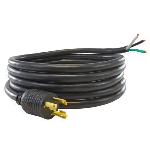 Conntek 29139-180 15-Feet Locking Power Cord for Model L6-30P to Model SJTW 10/3, 30-Amp, 250-volt
