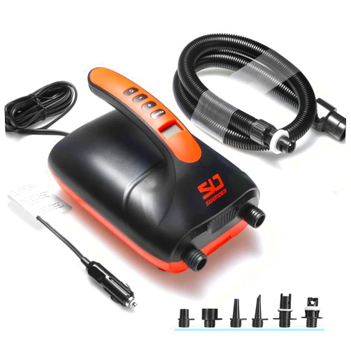Swonder 20PSI High Pressure Digital Electric Air Pump for Stand Up Paddle Board | Kayak | Tent, SUP Inflator with Intelligent Dual Stage & Auto-Off, Two Colors