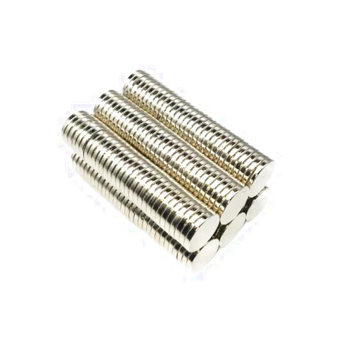 YUKORT MOTOZA 10/20/50/100pcs 12x2 mm Permanent Round Magnet 12mmx2mm Neodymium Magnet N35 12x2mm Fridge Mini Strong Magnetic Magnets 12 * 2 mm (Color : 10pcs)