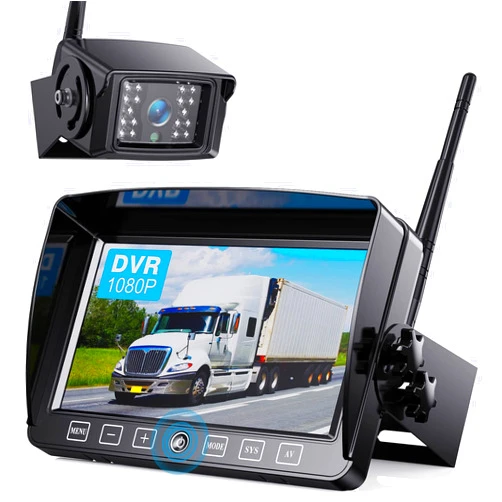 ZEROXCLUB 7'' + 10'' HD 1080P Single/Dual Wireless Backup Camera Bundles (B701+BW102SL)