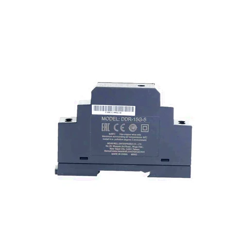 Yisung Original Mean Well DIN Rail DC-DC Converter DDR-15G Input 9-36V DC to 5V DC 3A 15W meanwell Switching Power Supply Power Converter (12V/24Vdc to 5Vdc)