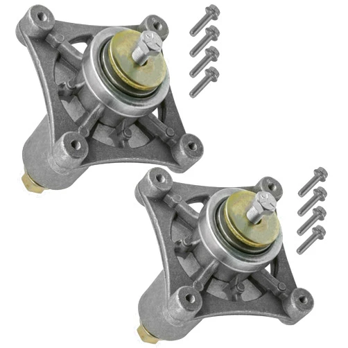 Caltric 2 Spindle Assembly Compatible with Husqvarna Compatible with Ayp Compatible with Craftsman Compatible with Dixon Mower 285-585 532187292 587819701